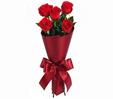 Букет 5 Красных роз Эдлесс Лав в Саблинском