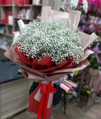 Букет цветов из: Гипсофила в Саблинском