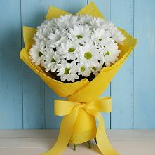 Букет цветов из:  Хризантемы #REPLACE_PRED# Саблинском