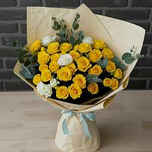 Букет цветов из:  Розы в Саблинском