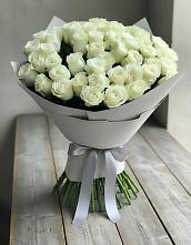 Букет 35 Белых роз #REPLACE_PRED# Саблинском