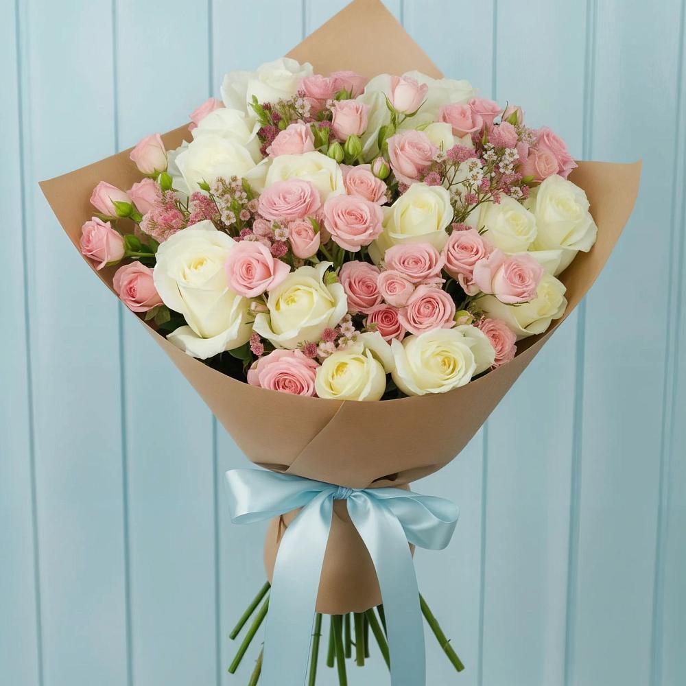 Букет цветов из: Розы в Саблинском