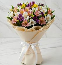 Букет цветов из:  Альстромерии #REPLACE_PRED# Саблинском