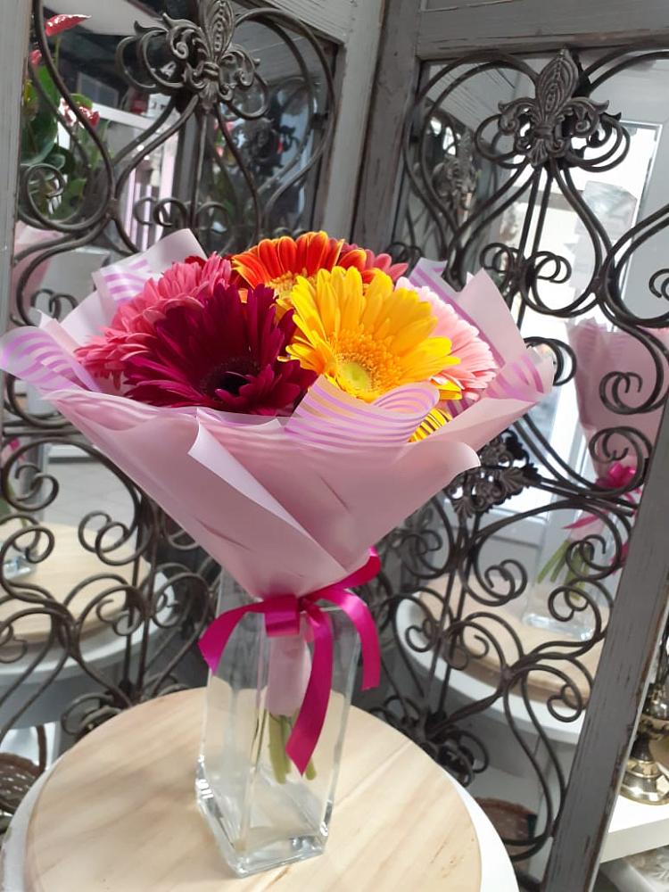 Букет цветов из: Герберы в Саблинском