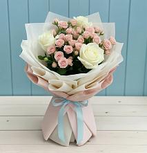 Букет цветов из:  Розы в Саблинском
