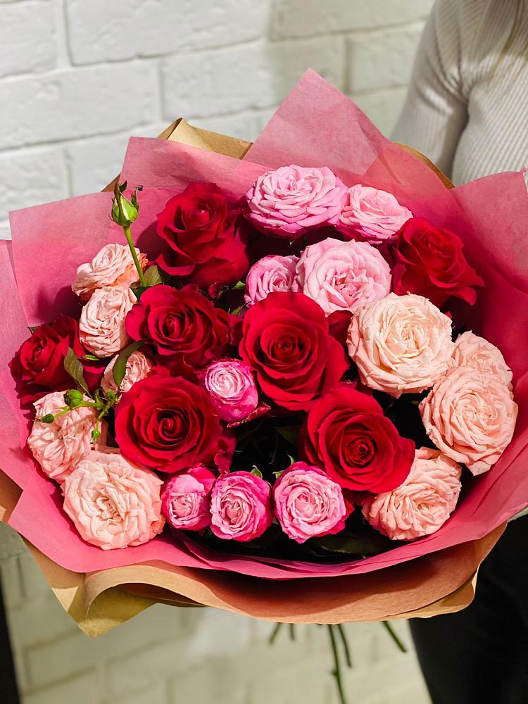 Букет цветов из: Розы в Саблинском