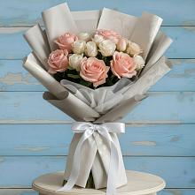 Букет цветов из:  Розы в Саблинском