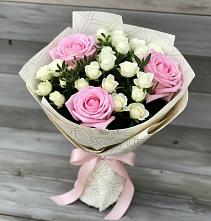 Букет цветов из:  Розы в Саблинском
