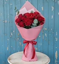 Букет цветов из:  Розы в Саблинском