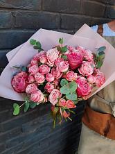 Букет цветов из:  Розы в Саблинском