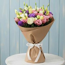 Букет цветов из:  Лизиантусы в Саблинском