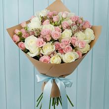 Букет цветов из:  Розы в Саблинском