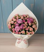 Букет цветов из:  Розы в Саблинском